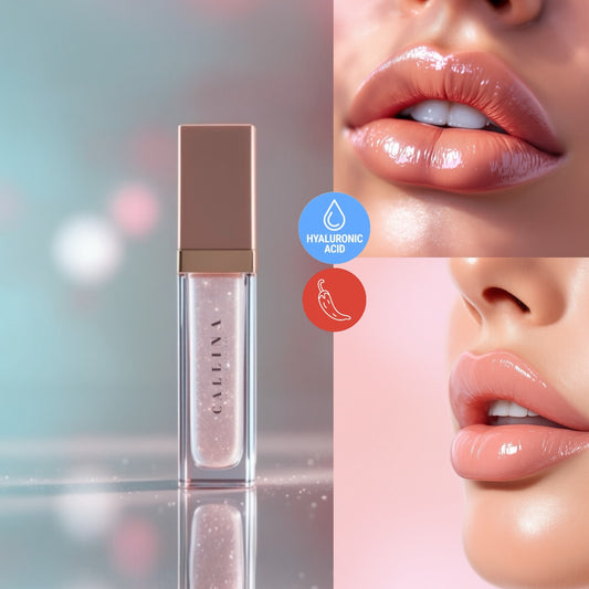Lip Gloss ΓΙΑ ΑΜΕΣΑ ΠΙΟ ΣΑΡΚΩΔΗ ΧΕΙΛΗ - Με υαλουρονικό και Καψαϊκινη
